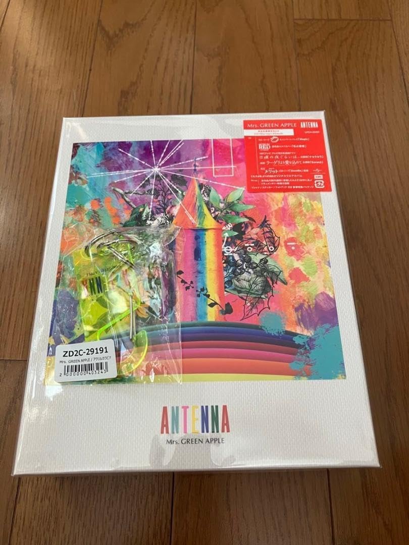 ミセス グリーンアップル ANTENNA 完全生産限定BOX カラビナ付 ANTENNA ミセス グリーンアップル ANTENNA 完全生産限定BOX カラビナ付 ANTENNA